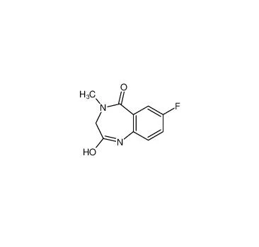 7-fluoro-3,4-dihidro-4-metil-2H-1,4-benzodiazepin-2,5- (1H) -dion CAS NO: 78755-80-3