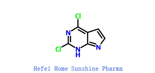 2,4-dikloro-7H-pirolo (2,3-d) pirimidin CAS 90213-66-4