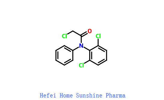 2-kloro-N- (2,6-diklorofenil) -N-fenilacetamid CAS 15308-01-7