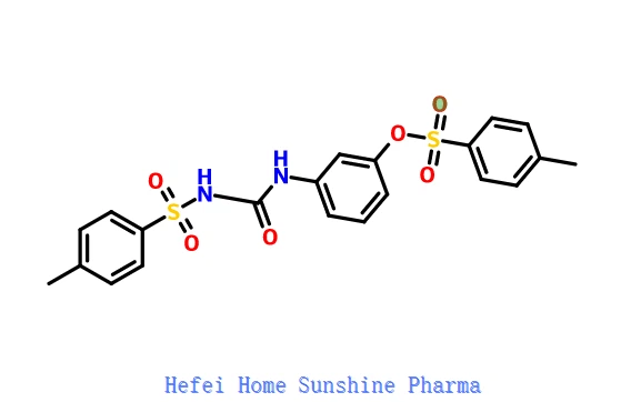 Benzensulfonamid, 4-metil-N-[[[3-[[(4-metilfenil) sulfonil] oksi] fenil] amino] karbonil]-CAS 232938-43-1