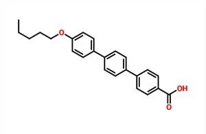 [1,1'4 ', 1' '-terfenil] -4-karboksilna kiselina, 4' '-(pentiloksi)-CAS 158938-08-0