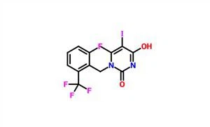 1-[2-fluoro-6-(trifluorometil)benzil]-5-jodo-6-metilpirimidin-2,4(1H,3H)-dion CAS 1150560-54-5