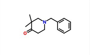 1-benzil-3,3-dimetilpiperidin-4-on CAS 173186-91-9